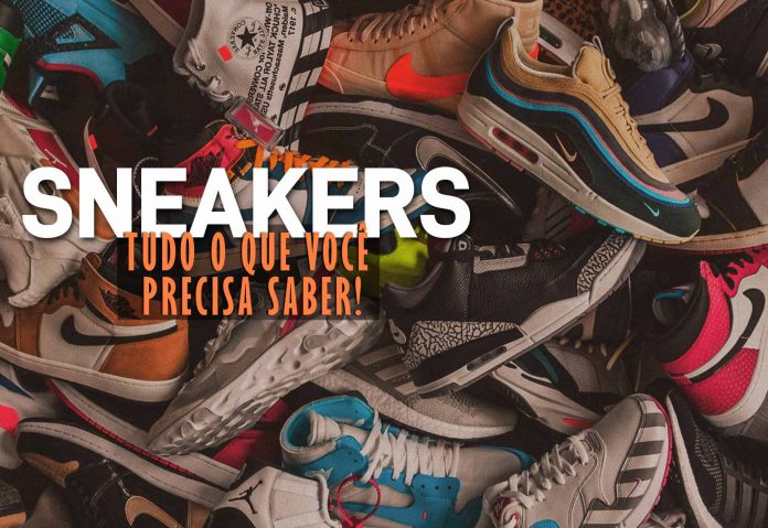 Sneakers tudo o que você precisa saber! Sneakers tudo o que você precisa saber - imagem com diversos tênis de colecionador