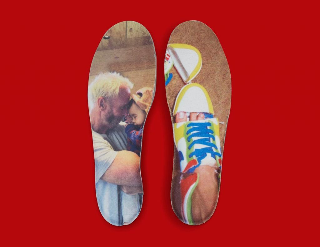 eBay x Nike Dunk Low Sandy Bodecker Chega ao Brasil! 5 eBay x Nike Dunk Low Sandy Detalhes da Palmilha Interna